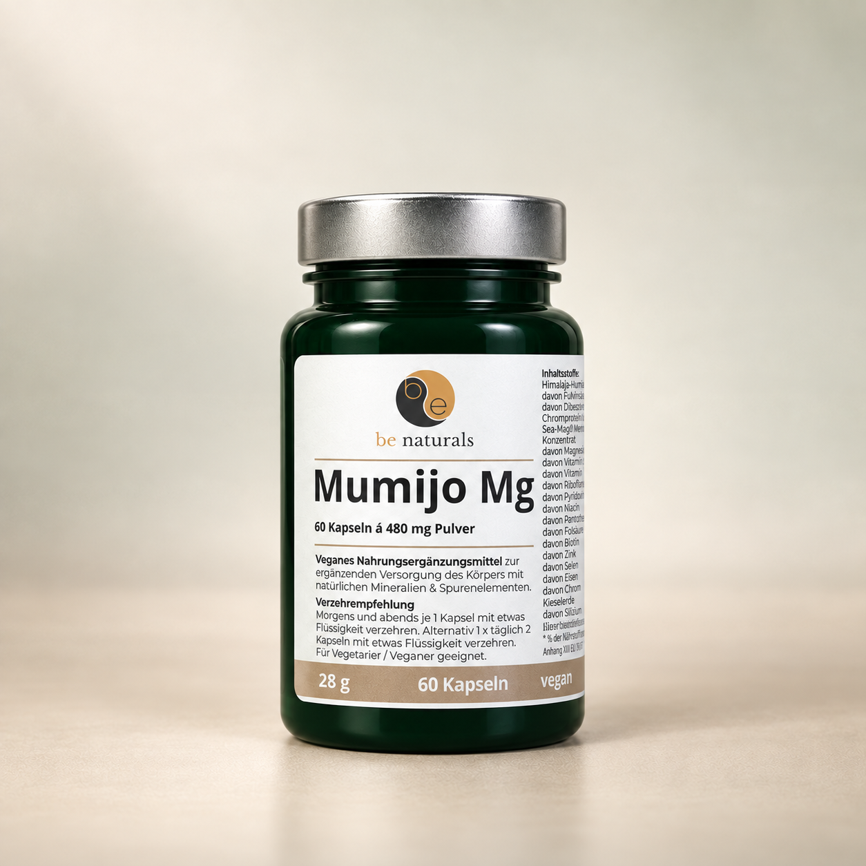 Mumijo MG – Shilajit, Magnesium & Pflanzenstoffen