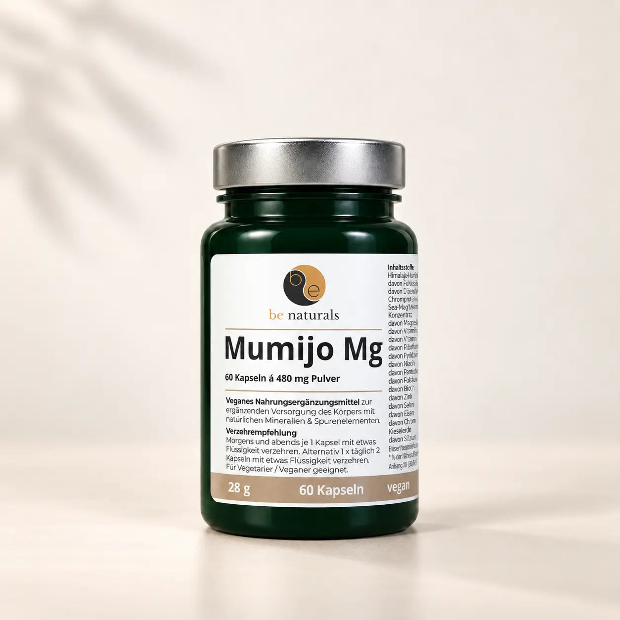 Mumijo MG – Shilajit, Magnesium & Pflanzenstoffen