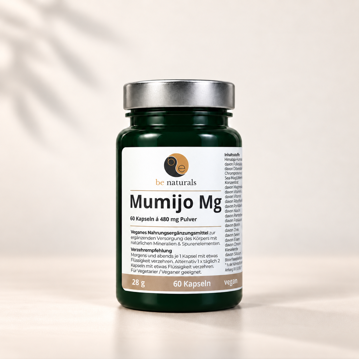 Mumijo MG – Shilajit, Magnesium & Pflanzenstoffen